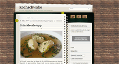 Desktop Screenshot of kochschwabe.de