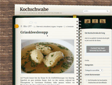 Tablet Screenshot of kochschwabe.de